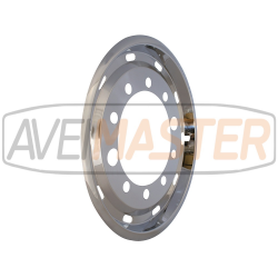 Tapacub rued sencilla a.inox 22.5"x11.75"130-30 mm tipo DAF