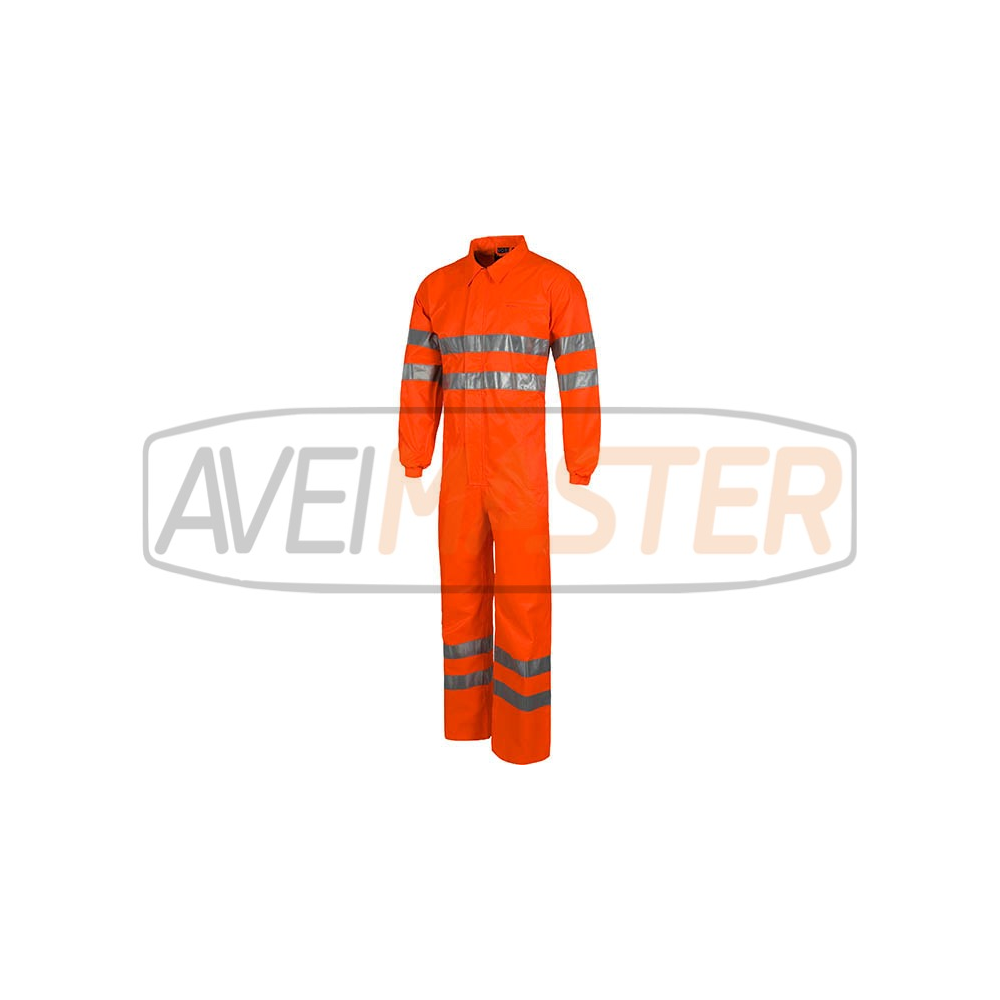 Buzo c/cierre alta visibilidad Naranja C3950-T M