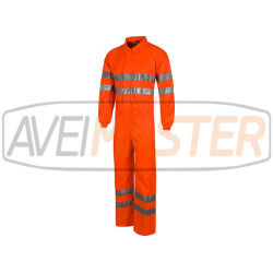 Fato Macaco alta visibilidade Laranja C3950 - Tamanho XL