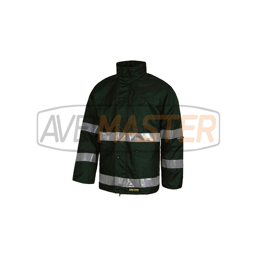 Parka cuello Alto imperm. Verde tej Oxford S1008-T M Parka cuello Alto imperm. Verde tej Oxford S1008-T M