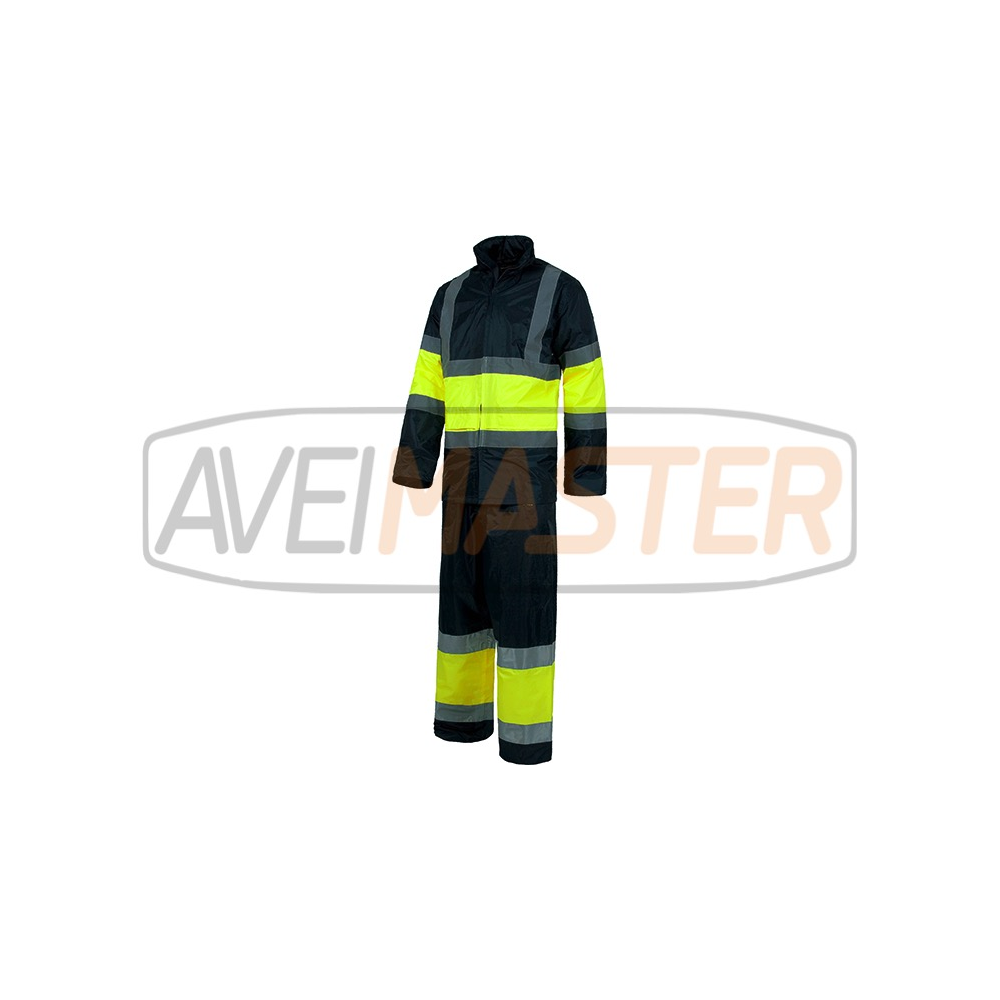 Traje Impermeable reflector Azul/Amarillo S2018-M Traje Impermeable reflector Azul/Amarillo S2018-M