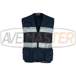 Chaleco reflectante azul/gris S3107-Talla S-171742