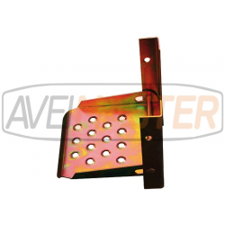 Soporte pie pegable cincado 163x171 - 715010