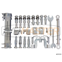 Kit VDZ Galvanizado 24 piezas para remolque Pesado - 401010