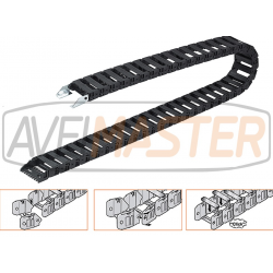 Calha Articulada Preta 35x94 Exterior Metro Linear 747280