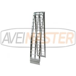 Rampa p/ moto alumínio 2750x295mm soporta 227kg