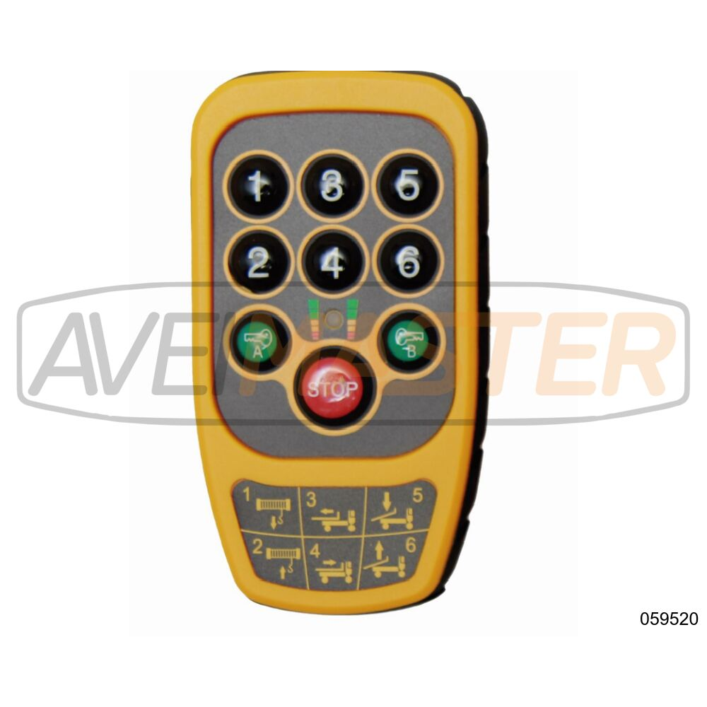 Mando Solo Transmisor Remoto Saga V6 - 6 Funciones Mando Solo Transmisor Remoto Saga V6 - 6 Funciones