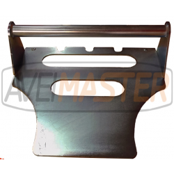 Wheel Block for Lowered Trucks 450mm Zinc Plated