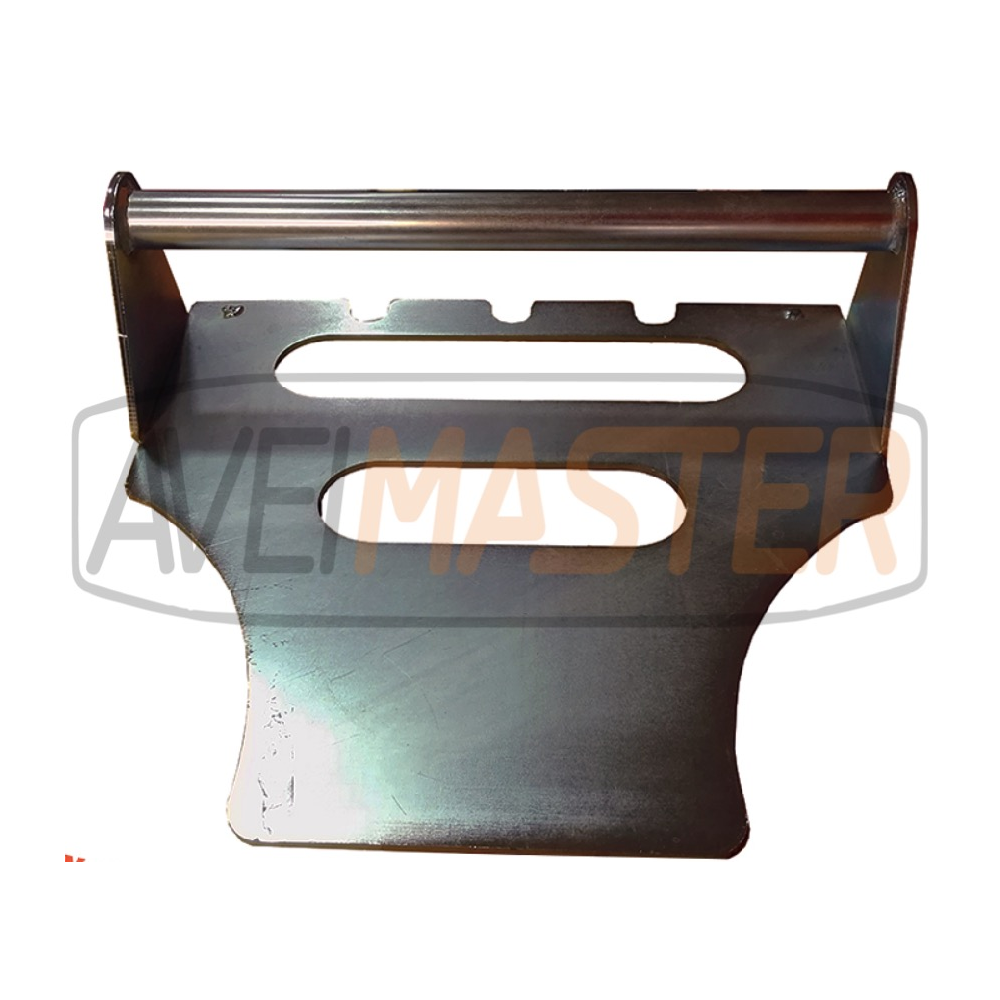 Wheel Block for Lowered Trucks 450mm Zinc Plated