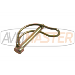 Shaft Lock Pin 8mm x 45mm Zinc