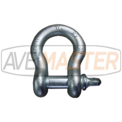 Shackle Galvanized Pin G210 4,75T AVM CH