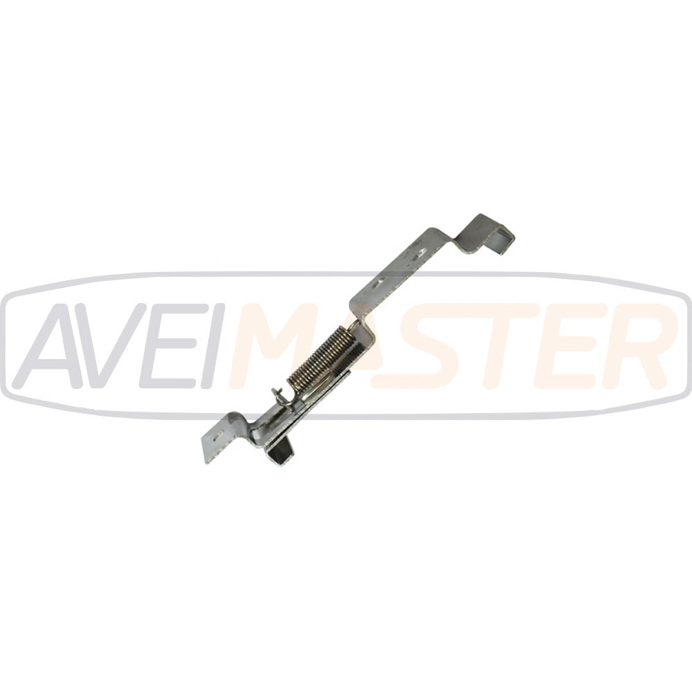 Soporte Simple INOX Chapa Matricula c/Resorte Soporte Simple INOX Chapa Matricula c/Resorte