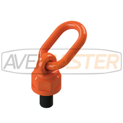 Garra Elevacao Giratoria Laranja c/Arg.Oval Perno M12 - 0,6T