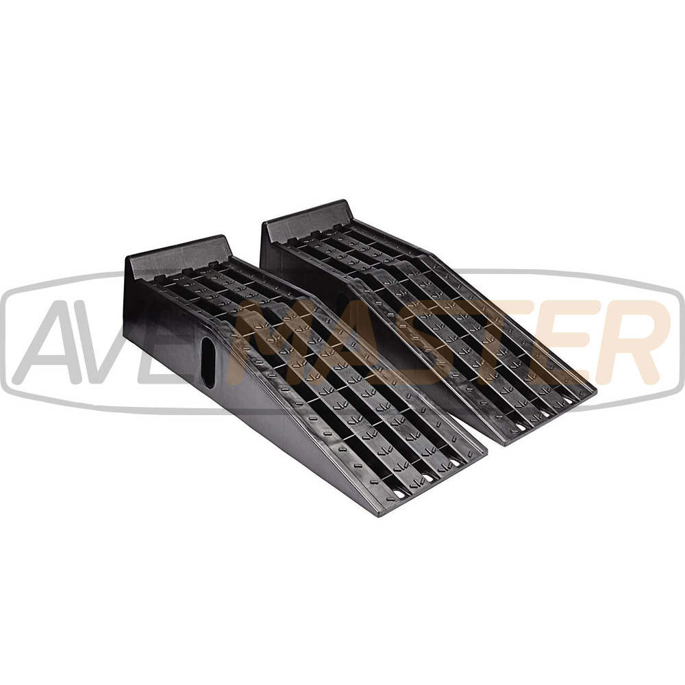 Rampa Plastica p/Automovel 3,6T cada 905x305x216-170mm (par) Rampa Plastica p/Automovel 3,6T cada 905x305x216-170mm (par)