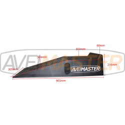 Rampa Plastica p/Automovel 3,6T cada 905x305x216-170mm (par) Rampa Plastica p/Automovel 3,6T cada 905x305x216-170mm (par)
