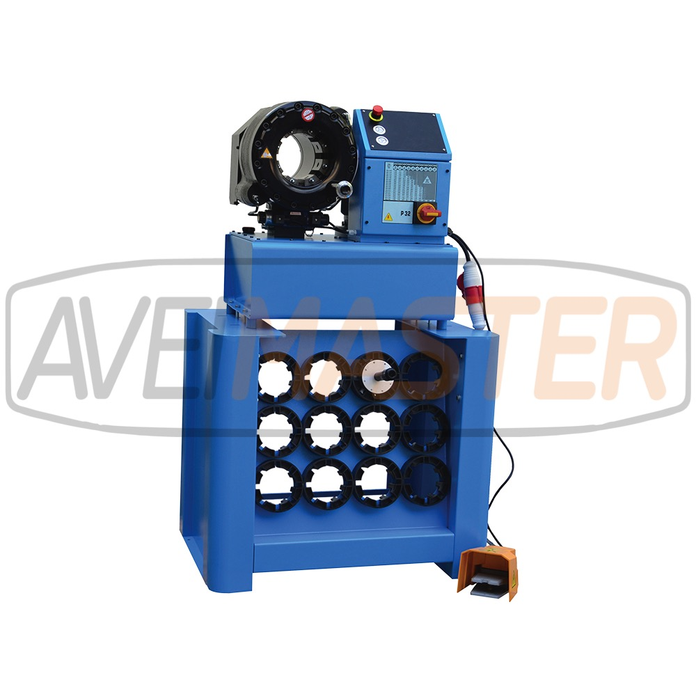 Maquina Electrica Cravar Mangueiras Hidraulicas P32 Maquina Electrica Cravar Mangueiras Hidraulicas P32