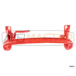 Calzo Porta-Coches Version Rojo t/kassbohrer 360mm Izquierdo