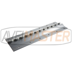 Rail aeronáutico Aluminio Superficie Saliente 95x12mm 3 mt