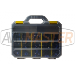 Kit de accesorios plásticos para neumática 100 piezas