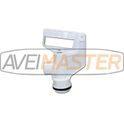 Grifo plástico blanco depósito2"líquidos corrosivos