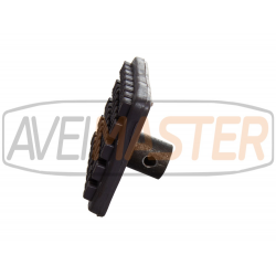 Pes Plasticos 65x103x26mm p/Barra Travamento Tubolar