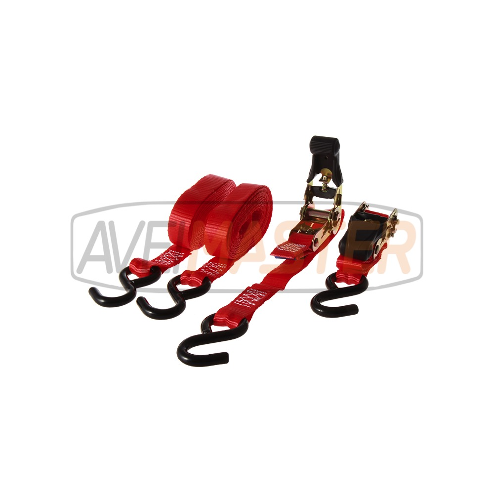 Cinta Amarracao Blister 2pcs 25mm 5M-800kgs - 060047