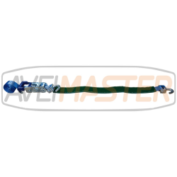Cinturon c/gancho Rot 2,5M-5T Asa Plástica Azul