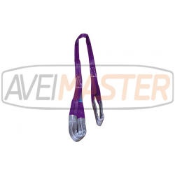 Eslinga para Elevar Polyester Plana Lazos WLL 1T-1 Metro