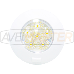 Plafon de Iluminacion interior Redondo 143mm 6W 12/24v IP67