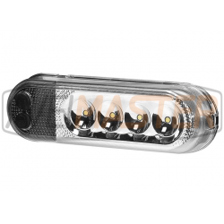 Lampara Interior Blanco LED 6W c/int 12/24 sin 3171