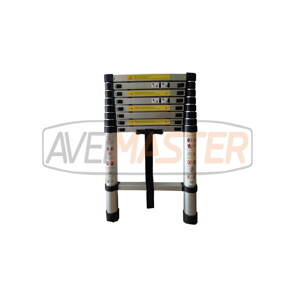 Escalera Aluminio Telescópica 2600mm 7 escalones 960075 Escalera Aluminio Telescópica 2600mm 7 escalones 960075
