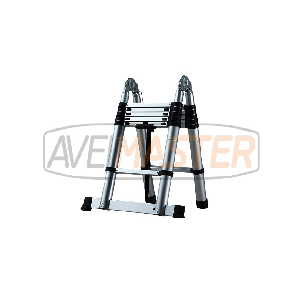 Escada Aluminio Telesc 3 Posicoes 3800mm c/base apoio 960245 Escada Aluminio Telesc 3 Posicoes 3800mm c/base apoio 960245
