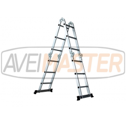 Escalera Aluminio Multiusos 12 escalones 3700mm 960540