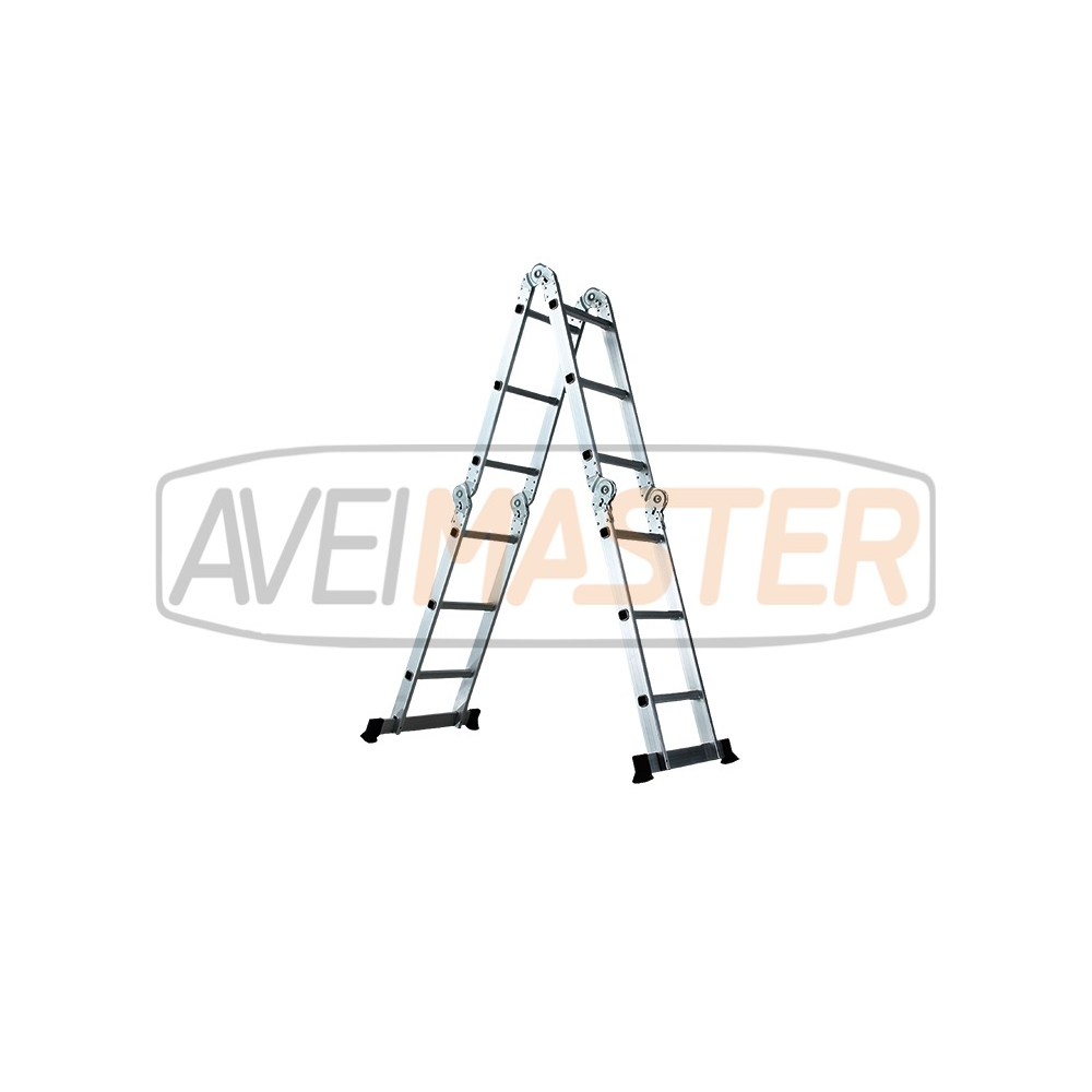 Escalera Aluminio Multiusos 12 escalones 3700mm 960540 Escalera Aluminio Multiusos 12 escalones 3700mm 960540