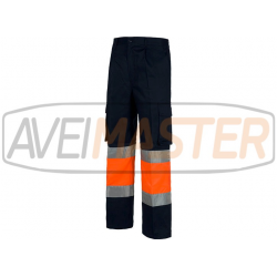 Pantalón reflector Azul/Naranja C4018 -T40