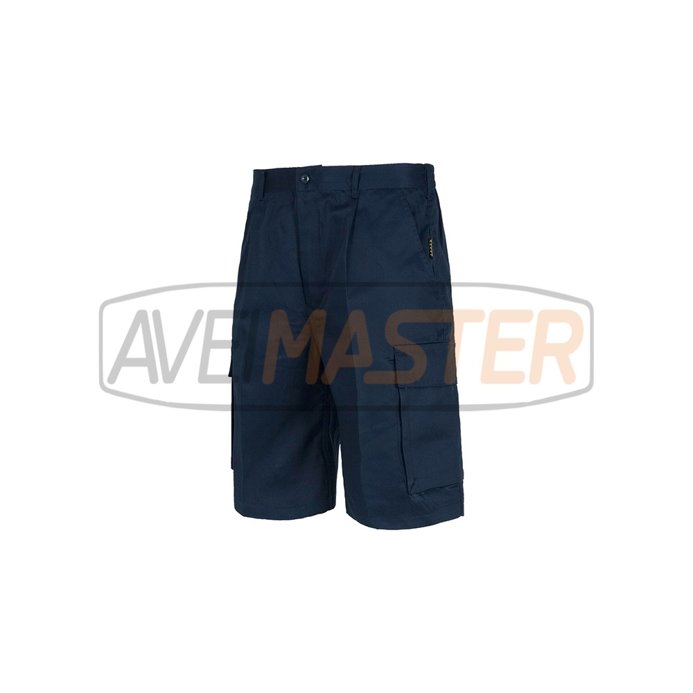 Bermuda multibolsillos Azul B1405-T 48