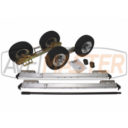 Speed Dolly 1379 kg velocidad 90km/H ZINCADO ruedas 4,80x8"