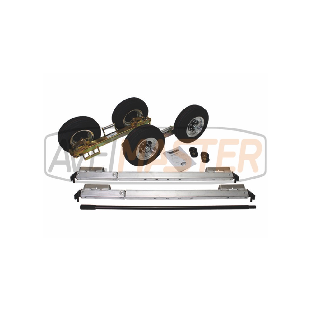 Speed Dolly 1379 kg velocidad 90km/H ZINCADO ruedas 4,80x8"