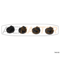 Base Borracha para Apoio Macaco p/BMW (4 unid)