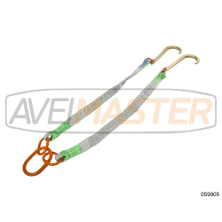 Cinta reboque c/olhal e ganchos grandes 60mm 1,5M 2T  059905