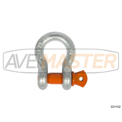 Manilha Galvanizada 2T c/cavilha roscada G209/S209