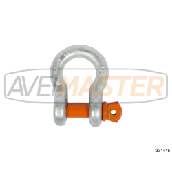 Manilha Galvanizada 4,75T c/cavilha roscada G209/S209