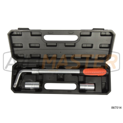 llave de ruedas curva 1/2 extensible