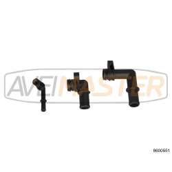 Kit Reparacao Plastico entrada EGR (3 pecas) AFTM QC000708