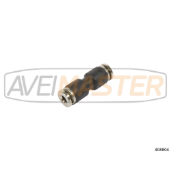 Uniao Rapida Plastica para tubo Ar- 4mm Encaixe Latao