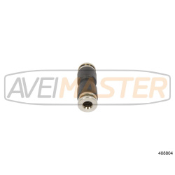 Uniao Rapida Plastica para tubo Ar- 4mm Encaixe Latao