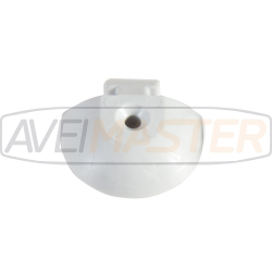 Terminal Curvo de Aluminio para Rail de superficie 702950