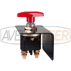 Interruptor de Bateria 12-48v C.Cobre Lacado Negro 500A