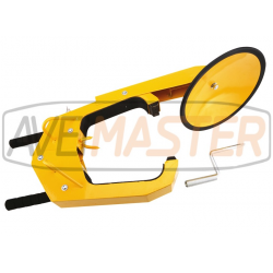 Candado con llave para rueda automovil con plato - 450240