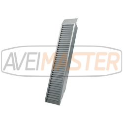 Rampa para Vehículos en Aluminio 2000x305x110mm 1655 Kgs